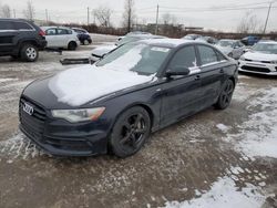 Audi salvage cars for sale: 2015 Audi A6 Prestige