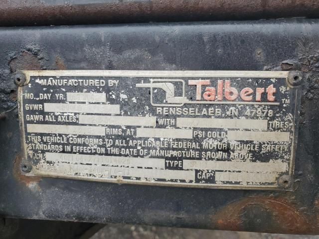 1996 Talbert Trailer