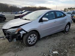 Toyota Corolla l salvage cars for sale: 2019 Toyota Corolla L