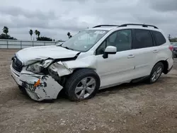 Vehiculos salvage en venta de Copart Mercedes, TX: 2015 Subaru Forester 2.5I Premium