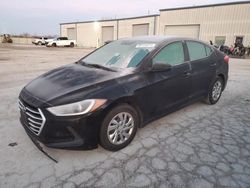 Salvage cars for sale at Kansas City, KS auction: 2017 Hyundai Elantra SE