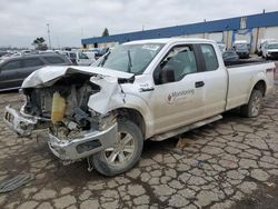 Salvage cars for sale at Woodhaven, MI auction: 2020 Ford F150 Super Cab