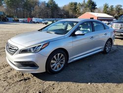 Salvage cars for sale at Mendon, MA auction: 2016 Hyundai Sonata Sport