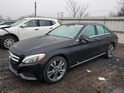 Salvage cars for sale at Hillsborough, NJ auction: 2016 Mercedes-Benz C 300 4matic