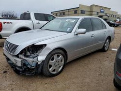 Salvage cars for sale from Copart Wilmer, TX: 2004 Lexus LS 430