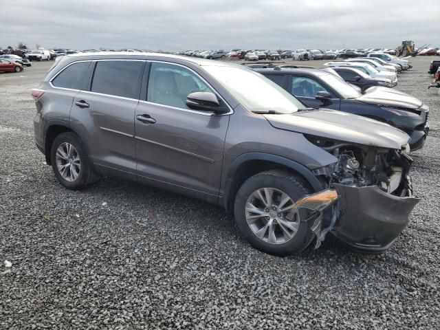 2015 Toyota Highlander XLE