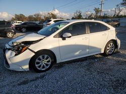 2022 Toyota Corolla LE en venta en Riverview, FL