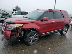 2015 Ford Explorer Limited en venta en Moraine, OH