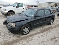 Salvage cars for sale at Kansas City, KS auction: 2005 Hyundai Elantra GLS