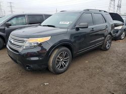 Salvage cars for sale from Copart Elgin, IL: 2013 Ford Explorer