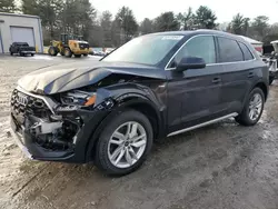 Salvage cars for sale at Mendon, MA auction: 2023 Audi Q5 Premium 45