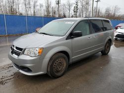 Salvage cars for sale at Moncton, NB auction: 2015 Dodge Grand Caravan SE