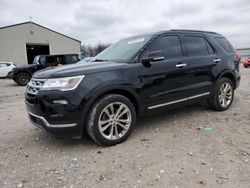 Salvage cars for sale at Lawrenceburg, KY auction: 2019 Ford Explorer Limited