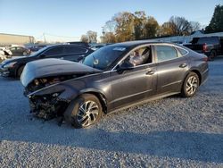 Hyundai salvage cars for sale: 2021 Hyundai Sonata Hybrid