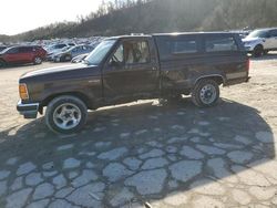 Salvage cars for sale at Hurricane, WV auction: 1991 Ford Ranger