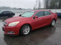 Salvage cars for sale at Dunn, NC auction: 2013 Chevrolet Malibu 2LT