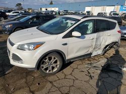 Salvage cars for sale from Copart Woodhaven, MI: 2016 Ford Escape SE