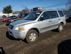 Salvage cars for sale at New Britain, CT auction: 2004 Honda Pilot LX