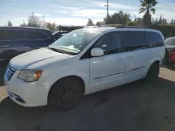 Chrysler Town & Country Touring salvage cars for sale: 2012 Chrysler Town & Country Touring