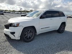 Salvage cars for sale at Riverview, FL auction: 2021 Jeep Grand Cherokee Limited