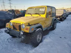 Jeep Wrangler / tj Sport salvage cars for sale: 2001 Jeep Wrangler / TJ Sport