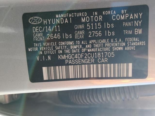 2012 Hyundai Genesis 4.6L