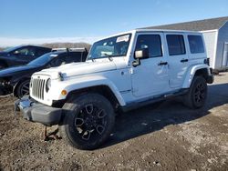 Salvage cars for sale at Assonet, MA auction: 2018 Jeep Wrangler Unlimited Sahara