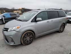 Toyota Sienna xle salvage cars for sale: 2017 Toyota Sienna XLE