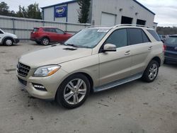 Salvage cars for sale at auction: 2012 Mercedes-Benz ML 350 4matic