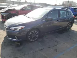 Salvage cars for sale at Los Angeles, CA auction: 2020 Subaru Impreza Limited