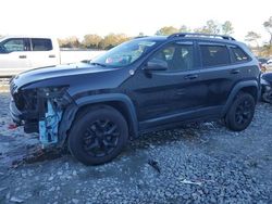 Jeep Cherokee salvage cars for sale: 2015 Jeep Cherokee Trailhawk