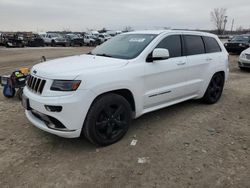 Salvage cars for sale at Kansas City, KS auction: 2015 Jeep Grand Cherokee Overland