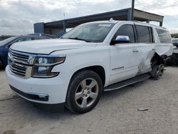 Salvage cars for sale at West Palm Beach, FL auction: 2020 Chevrolet Suburban C1500 Premier