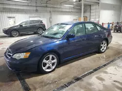 Subaru Legacy salvage cars for sale: 2007 Subaru Legacy 2.5I