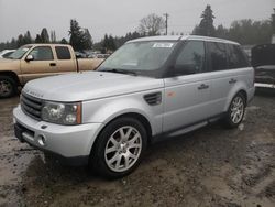 Land Rover salvage cars for sale: 2008 Land Rover Range Rover Sport HSE