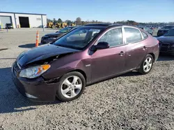 Salvage cars for sale at Lumberton, NC auction: 2007 Hyundai Elantra GLS