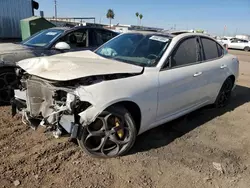 Alfa Romeo salvage cars for sale: 2018 Alfa Romeo Giulia TI Q4