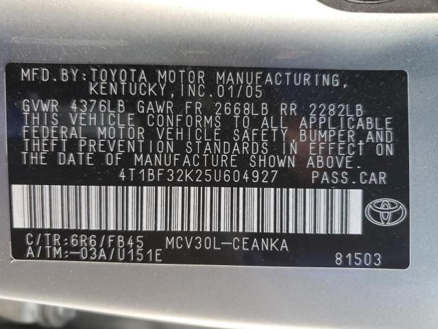 2005 Toyota Camry LE