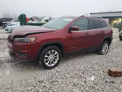 Jeep salvage cars for sale: 2019 Jeep Cherokee Latitude