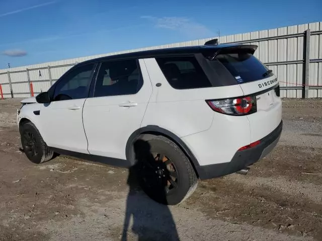 2018 Land Rover Discovery Sport SE