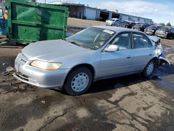 2002 Honda Accord LX en venta en Denver, CO