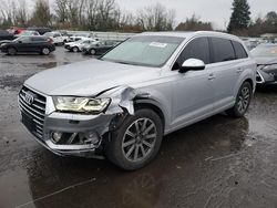 Salvage Cars with No Bids Yet For Sale at auction: 2017 Audi Q7 Premium Plus