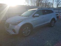 Salvage cars for sale at Gastonia, NC auction: 2017 Hyundai Santa FE SE