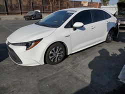 Salvage cars for sale at Wilmington, CA auction: 2020 Toyota Corolla LE