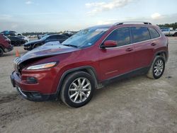 Jeep salvage cars for sale: 2016 Jeep Cherokee Limited