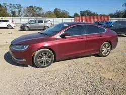 Salvage cars for sale at Theodore, AL auction: 2015 Chrysler 200 Limited