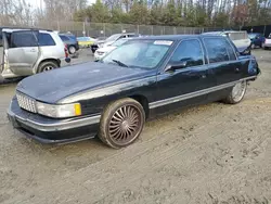 Salvage cars for sale at Waldorf, MD auction: 1996 Cadillac Deville