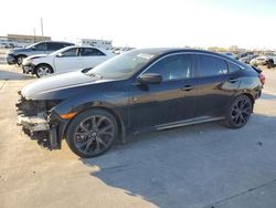 Honda Civic Sport salvage cars for sale: 2020 Honda Civic Sport