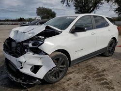 Salvage cars for sale at Orlando, FL auction: 2021 Chevrolet Equinox LT