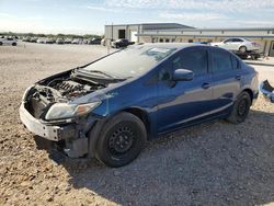 Salvage cars for sale at San Antonio, TX auction: 2015 Honda Civic LX